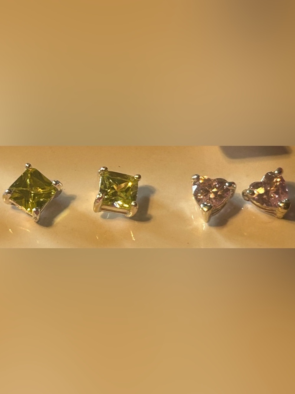 Weekday Multi-Color Stud Earring Set - Gold Metal - Picture 4 of 5